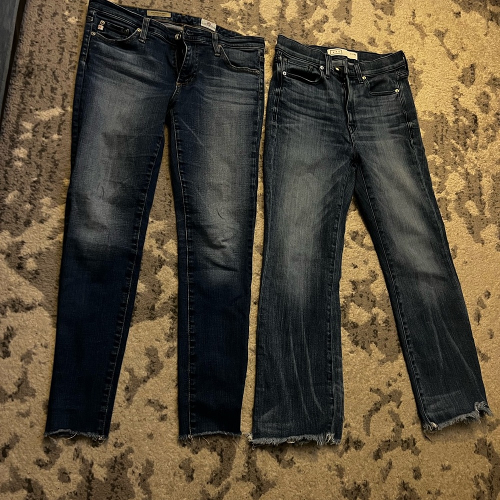 AYR and Adriano Goldschmed (AG) women jeans bundle